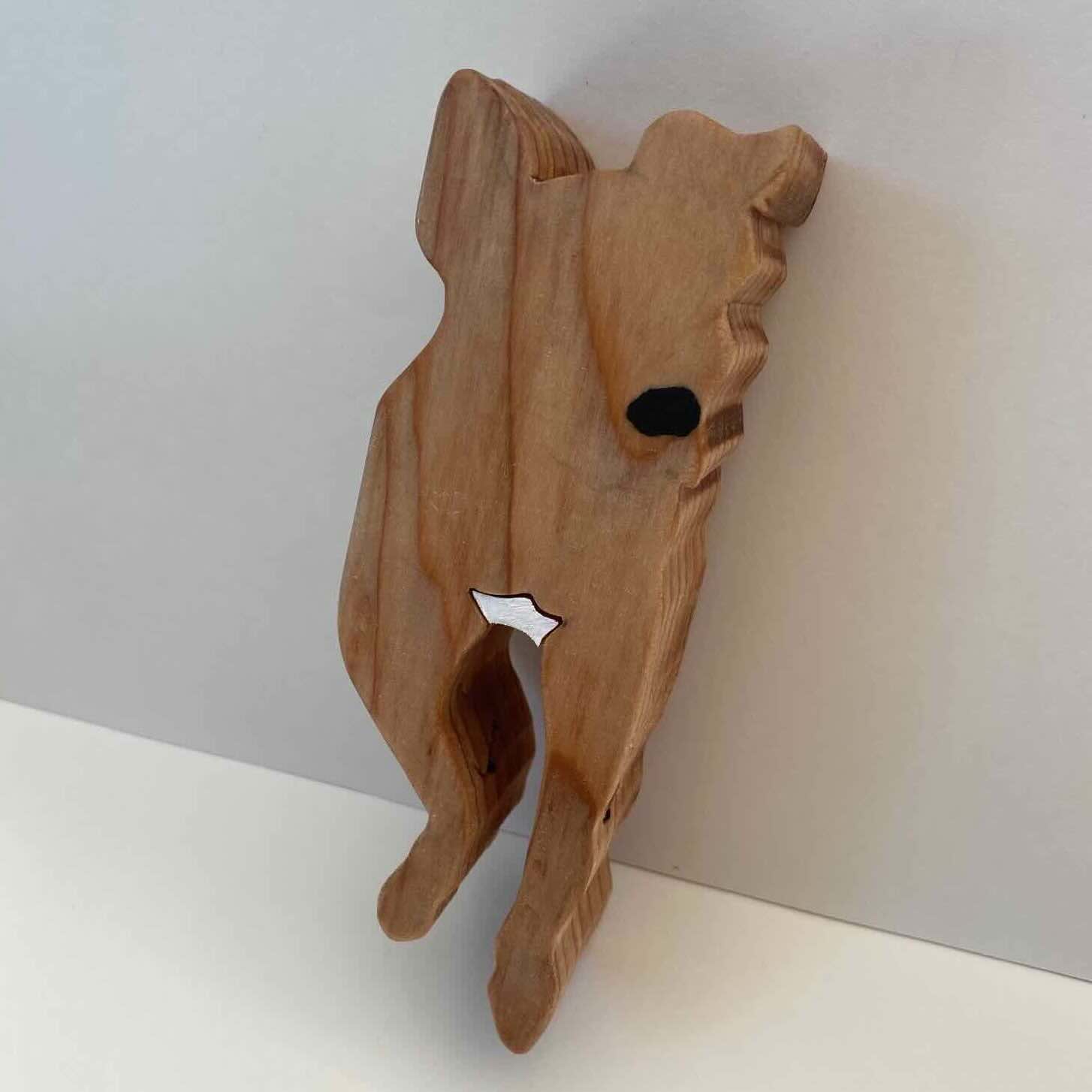 Puzzle Box- dog face and front legs