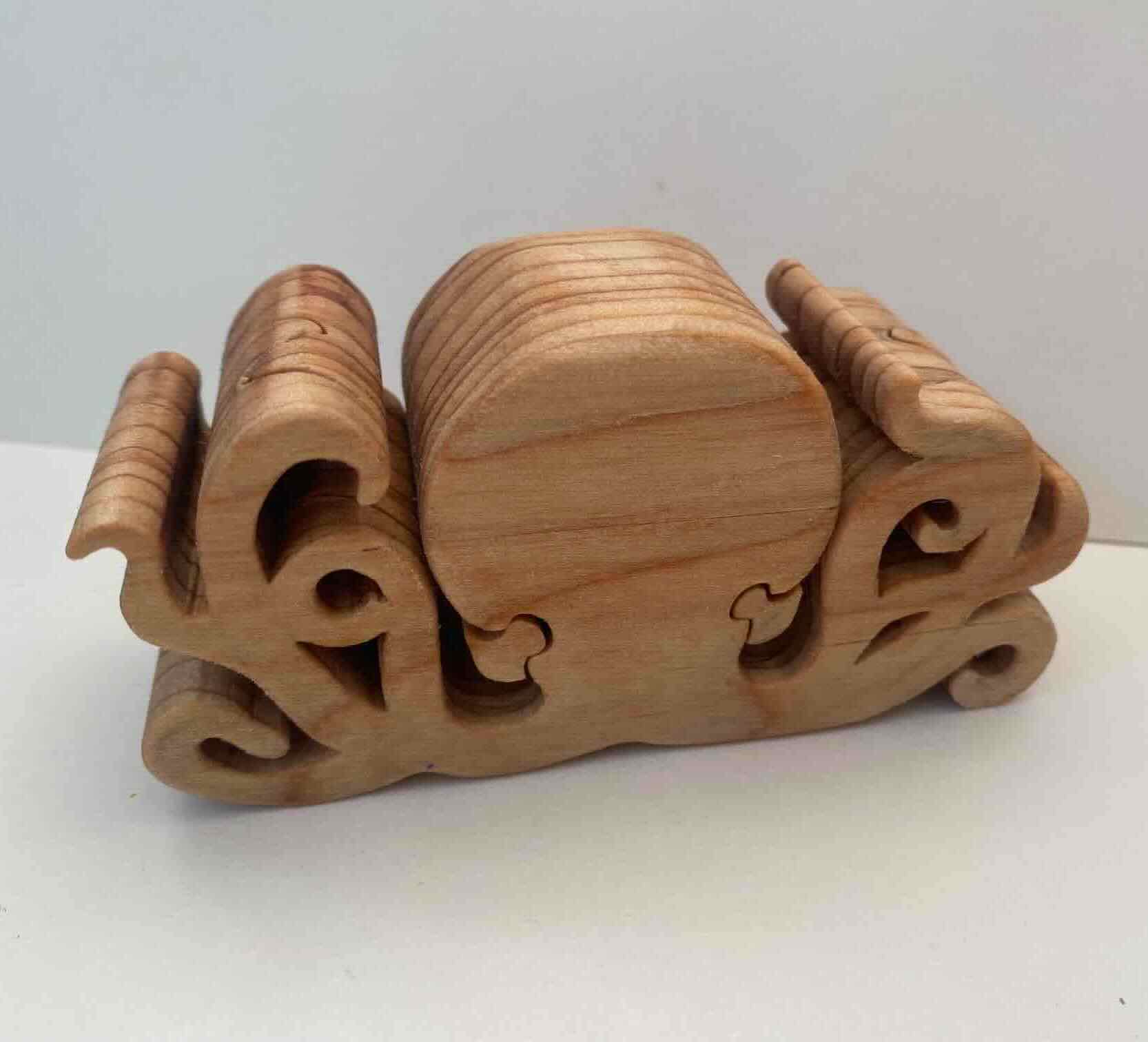 Puzzle box- octopus shaped